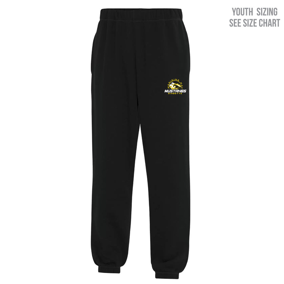 MHRA Mustangs Small Logo YOUTH Sweatpants (MHRAT005-Y2800)