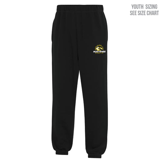 MHRA Mustangs Small Logo YOUTH Sweatpants (MHRAT005-Y2800)