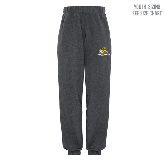 MHRA Mustangs Small Logo YOUTH Sweatpants (MHRAT005-Y2800)
