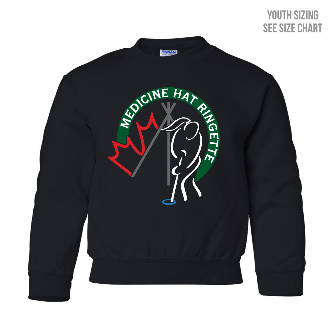 MHRA Logo YOUTH Crewneck Sweatshirt (MHRAT007-18000B)