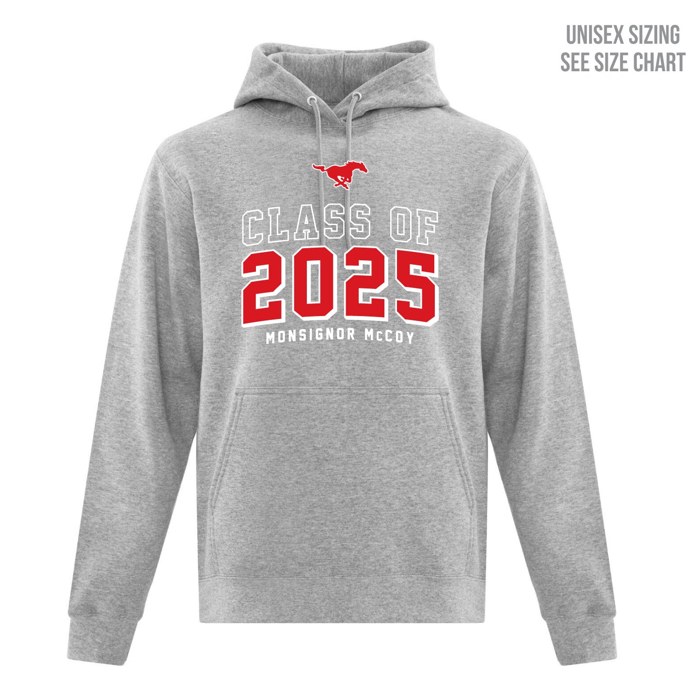 McCoy Grad 2025 Unisex Pullover Hoodie (MCG25T001-F2500)