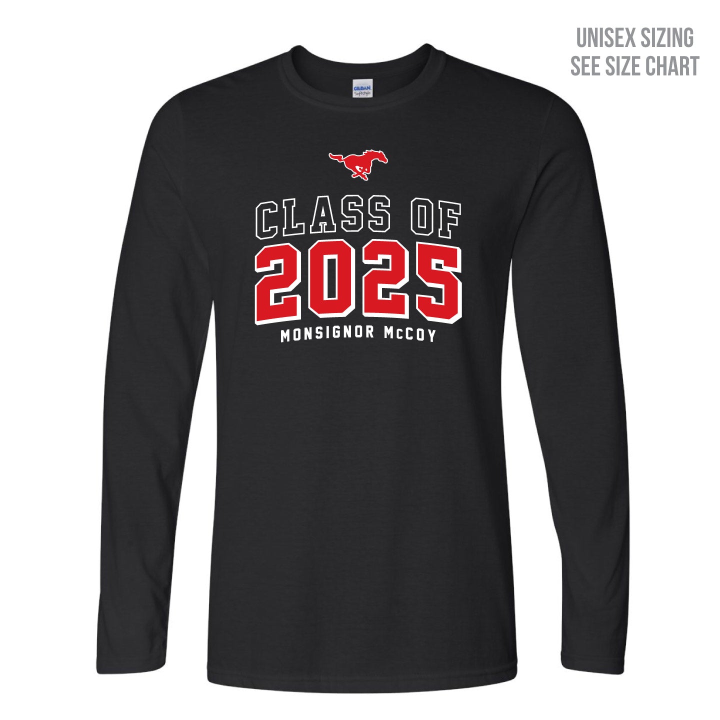 McCoy Grad 2025 Unisex Longsleeve T-shirt (MCG25T001-64400)