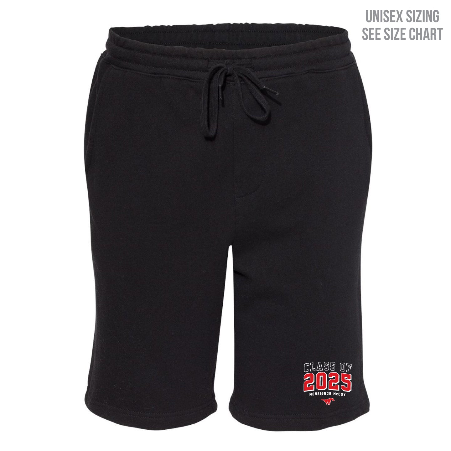 McCoy Grad 2025 Unisex Fleece Shorts (MCG25T002-IND20SRT)