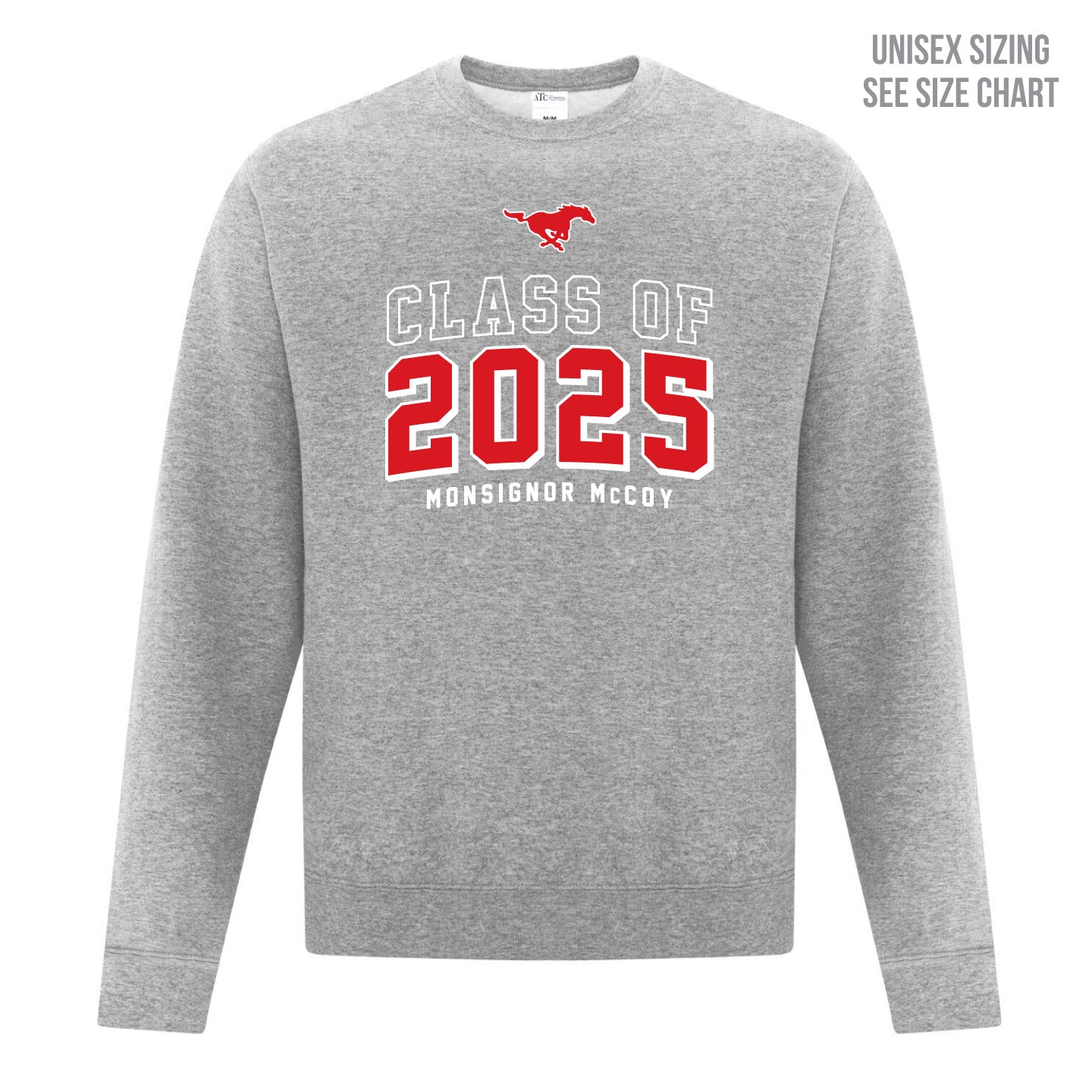 McCoy Grad 2025 Unisex Crewneck Sweatshirt (MCG25T001-F2400)