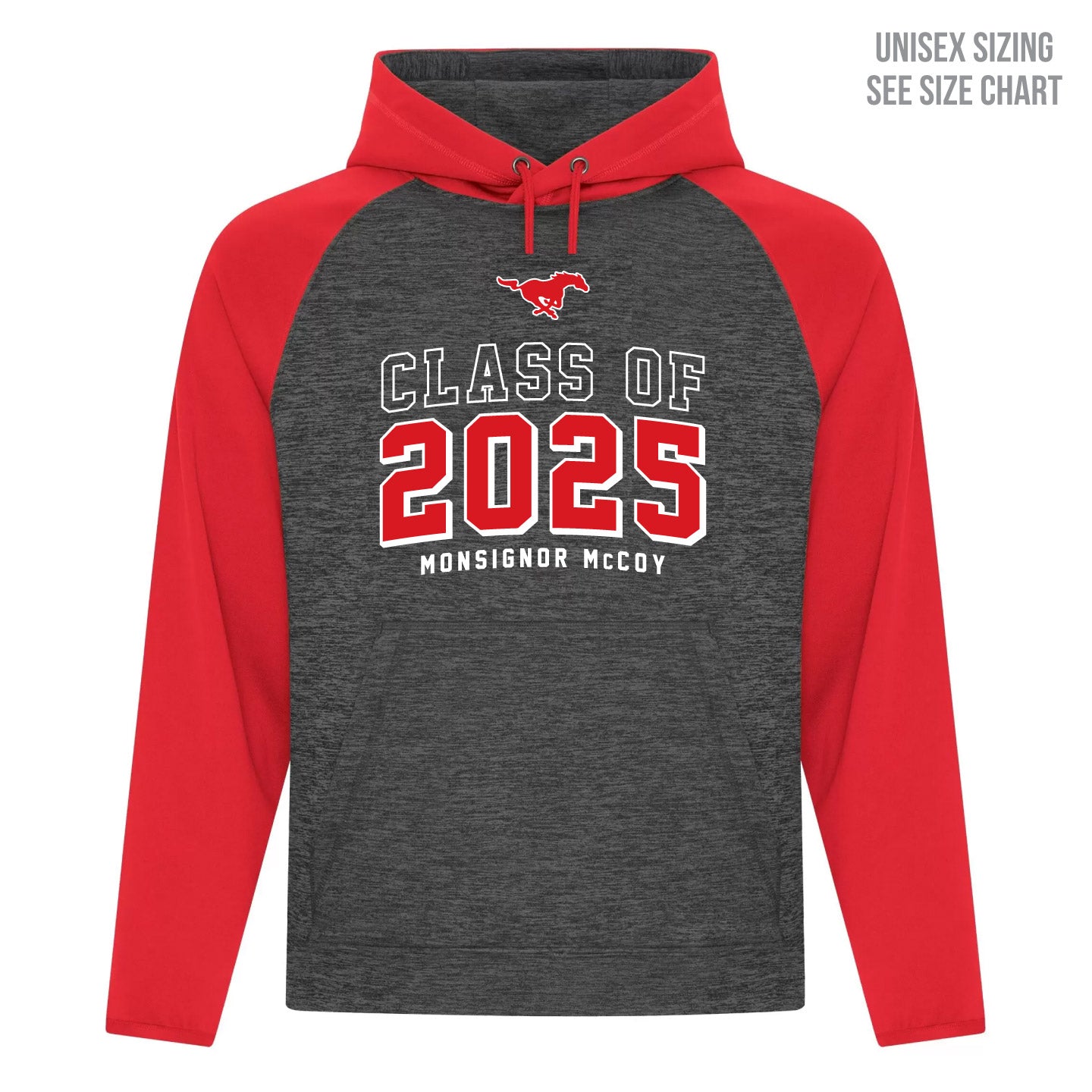 McCoy Grad 2025 Unisex Performance Pullover Hoodie (MCG25T001-F2047)