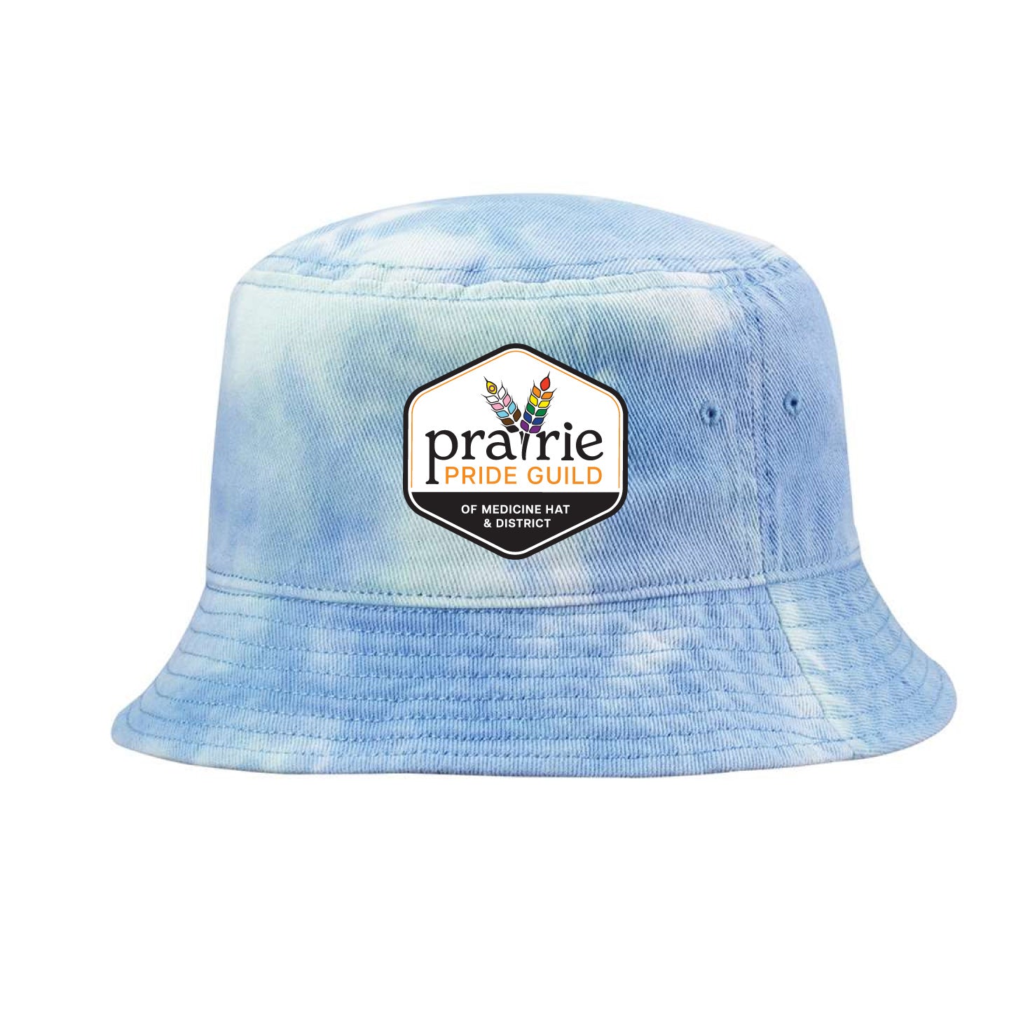 Prairie Pride Guild Logo Tie Dye Bucket Hat (PPGT006-2050)