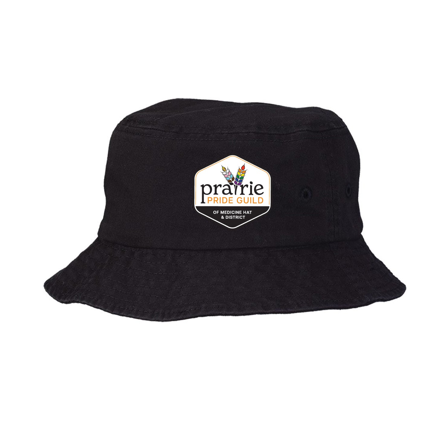 Prairie Pride Guild Logo Tie Dye Bucket Hat (PPGT006-2050)