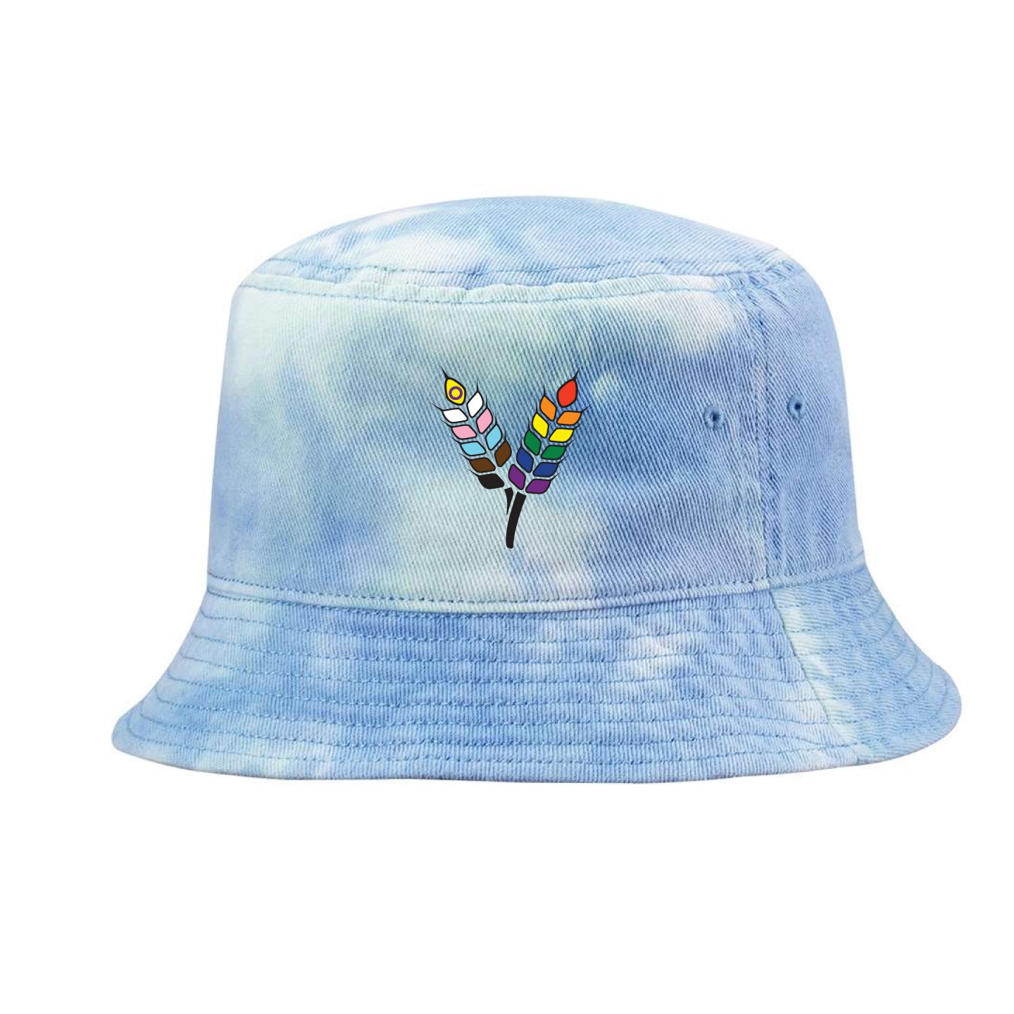 Prairie Pride Guild Icon Tie Dye Bucket Hat (PPGT008-2050)