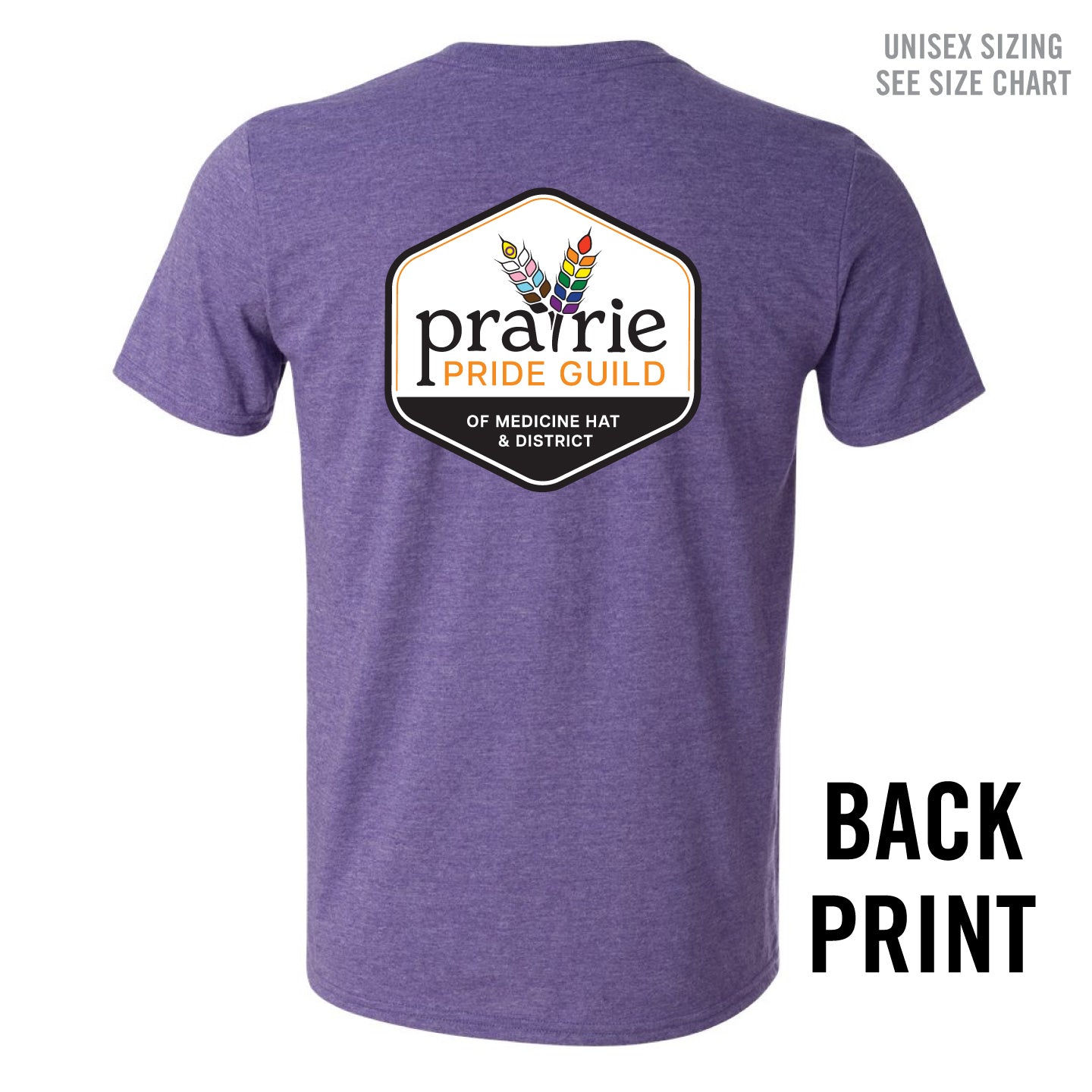 Prairie Pride Guild Full Logo Unisex T-Shirt (PPGT005-64000)