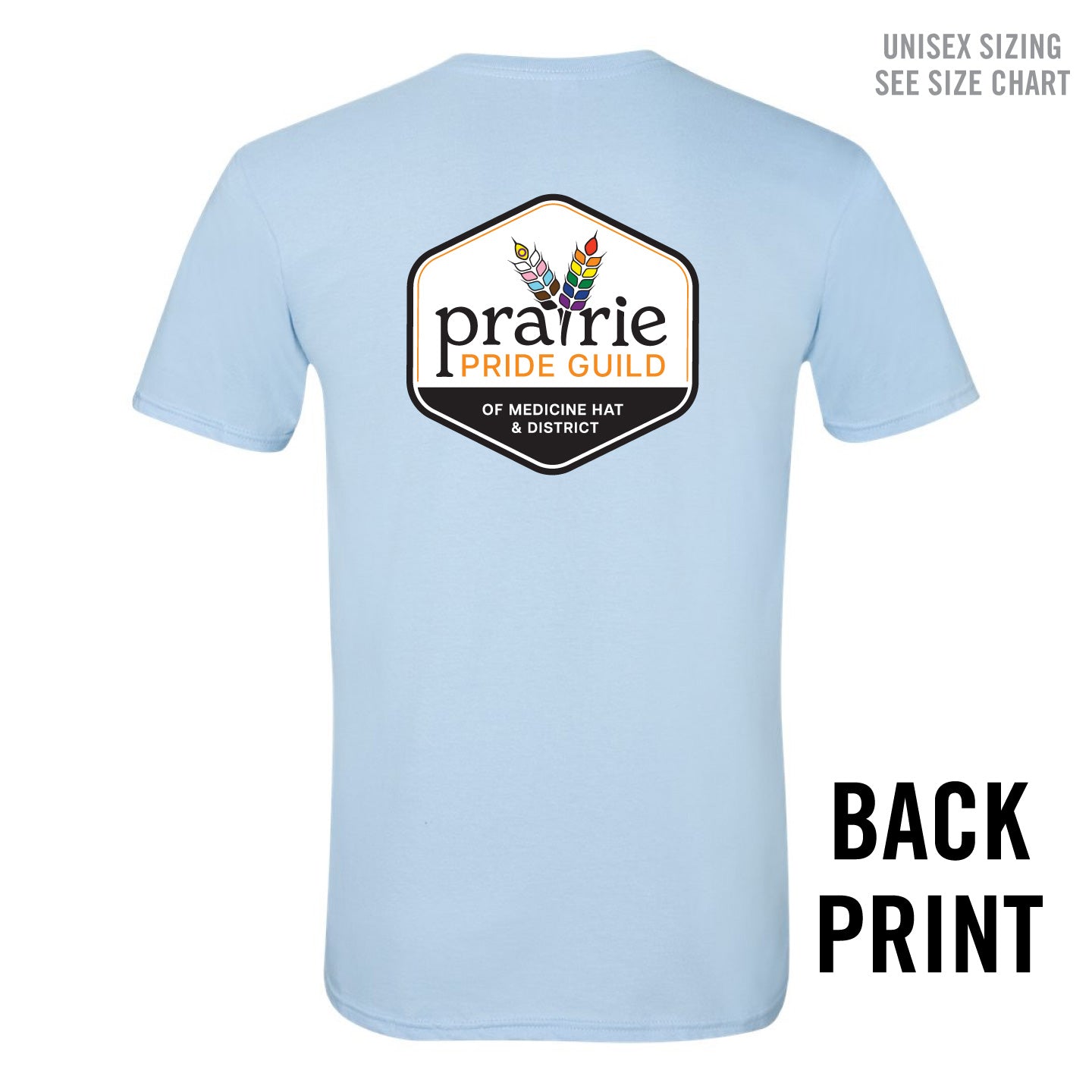 Prairie Pride Guild Full Logo Unisex T-Shirt (PPGT005-64000)