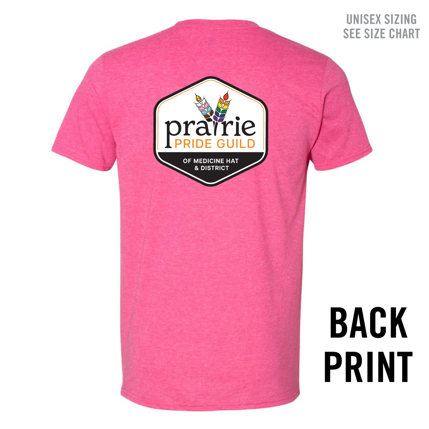 Prairie Pride Guild Full Logo Unisex T-Shirt (PPGT005-64000)