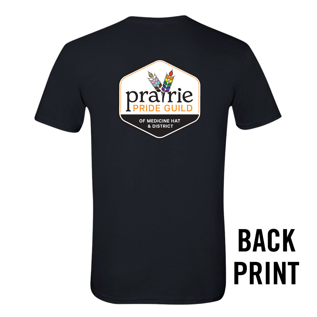 Prairie Pride Guild Full Logo Unisex T-Shirt (PPGT005-64000)