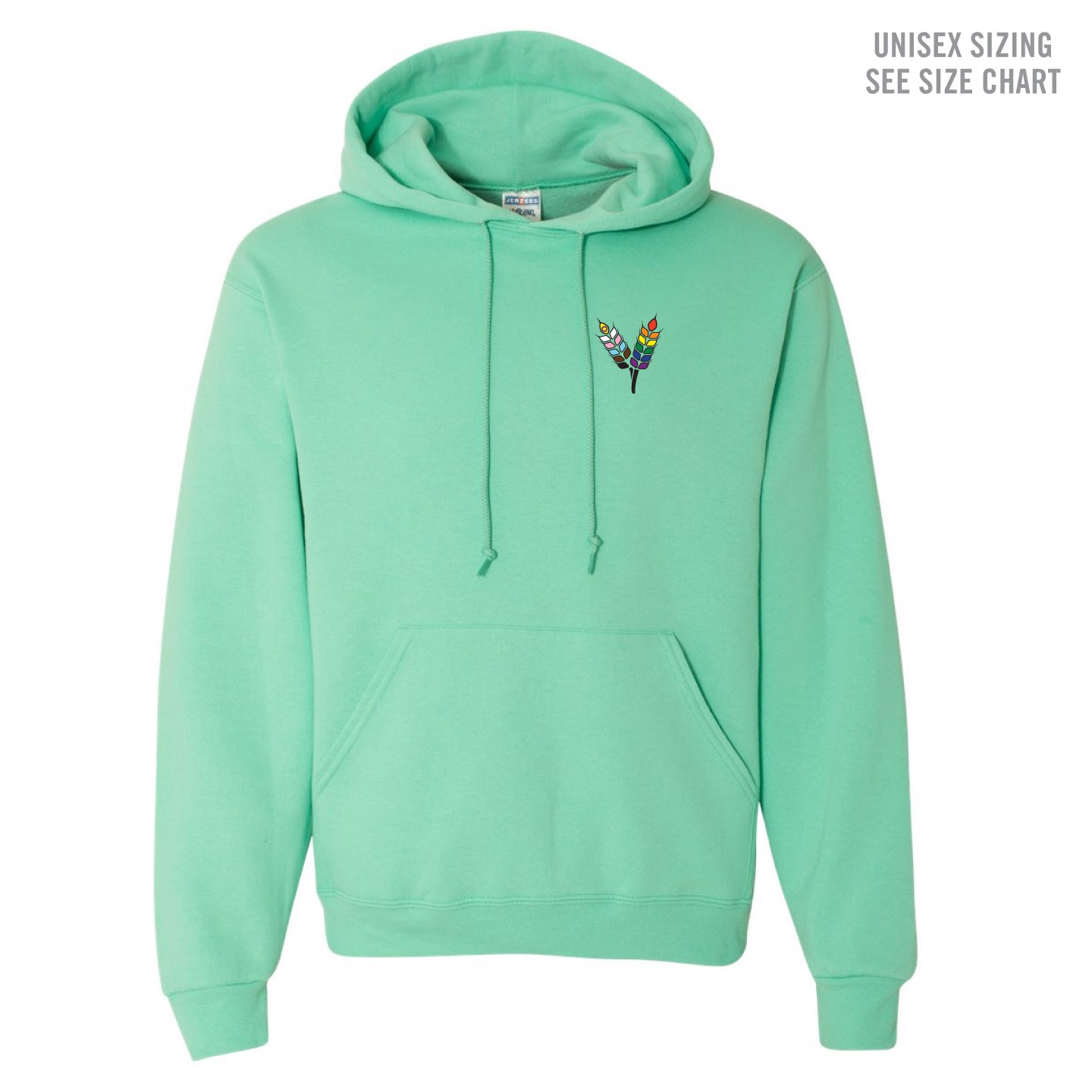 Prairie Pride Guild Small Icon Unisex Hoodie (PPGT001-996MR)