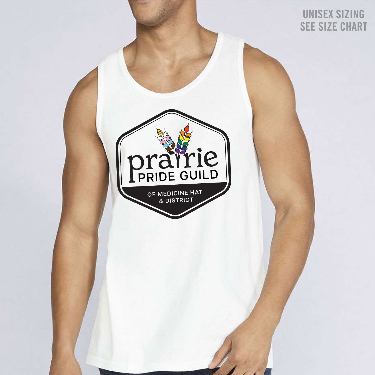 Prairie Pride Guild Light Logo Unisex Tank (PPGT004-4505)