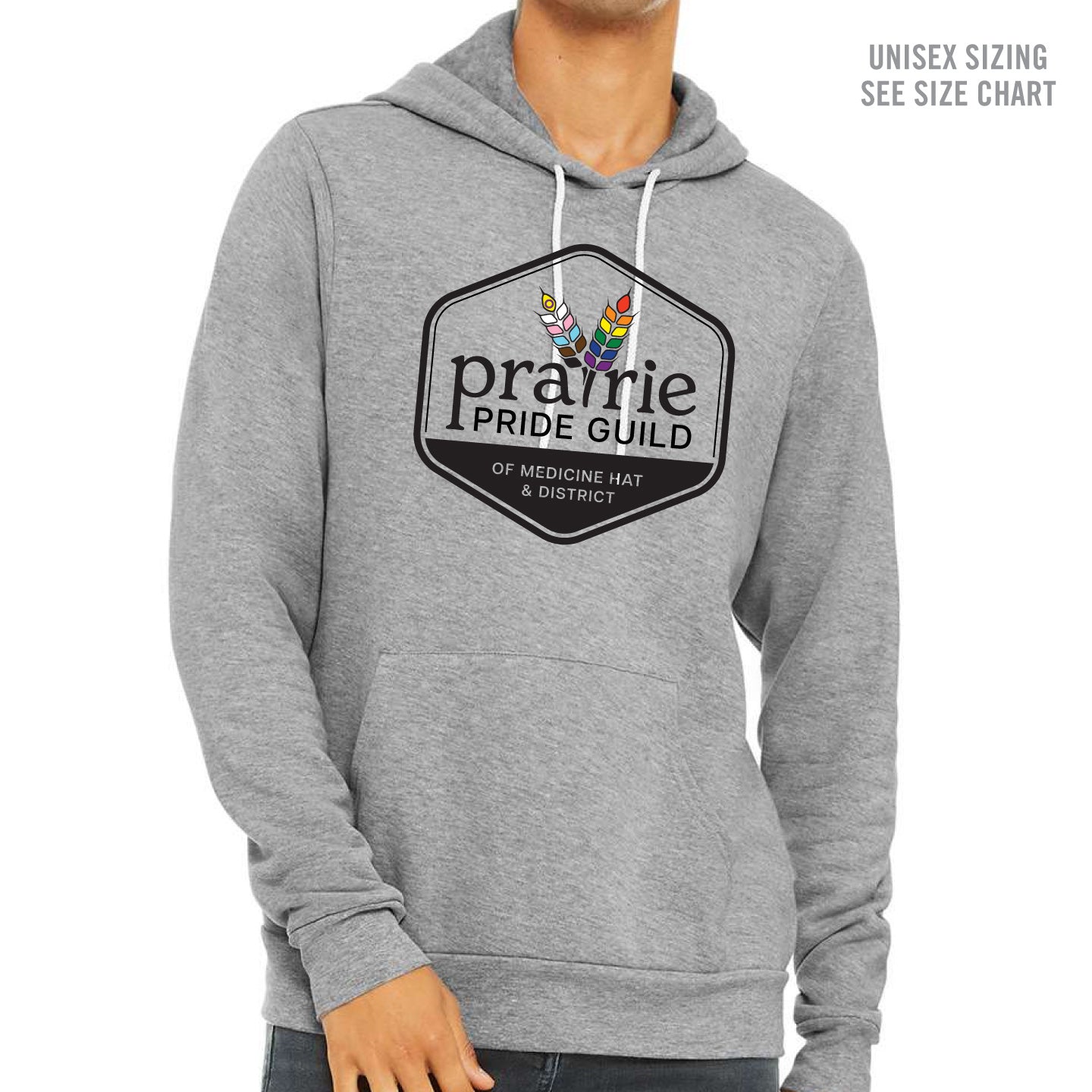 Prairie Pride Guild Light Logo Premium Unisex Hoodie (PPGT004-3719)