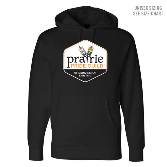 Prairie Pride Guild Full Logo Unisex Hoodie (PPGT005-18500)
