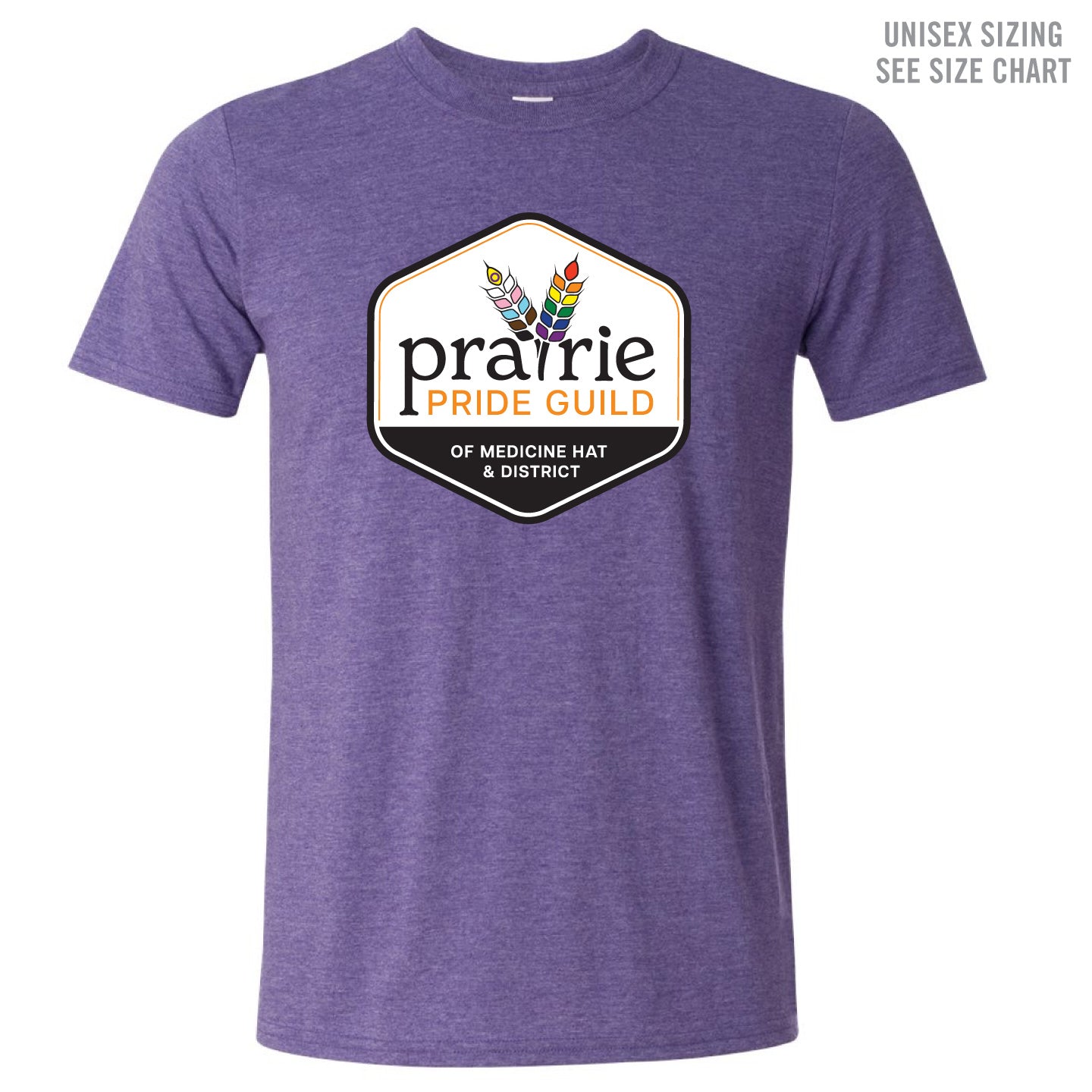 Prairie Pride Guild Full Logo Unisex T-Shirt (PPGT005-64000)