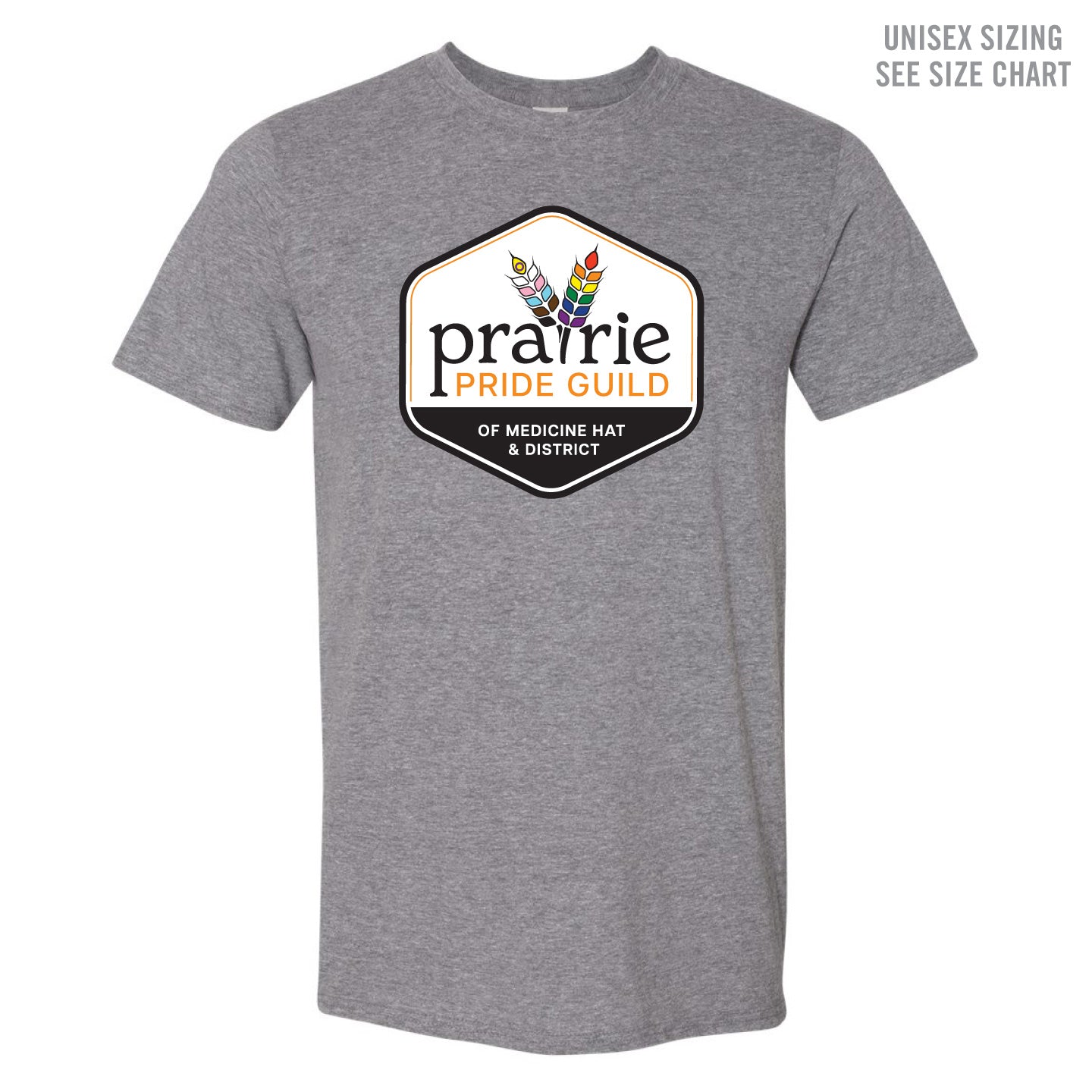 Prairie Pride Guild Full Logo Unisex T-Shirt (PPGT005-64000)