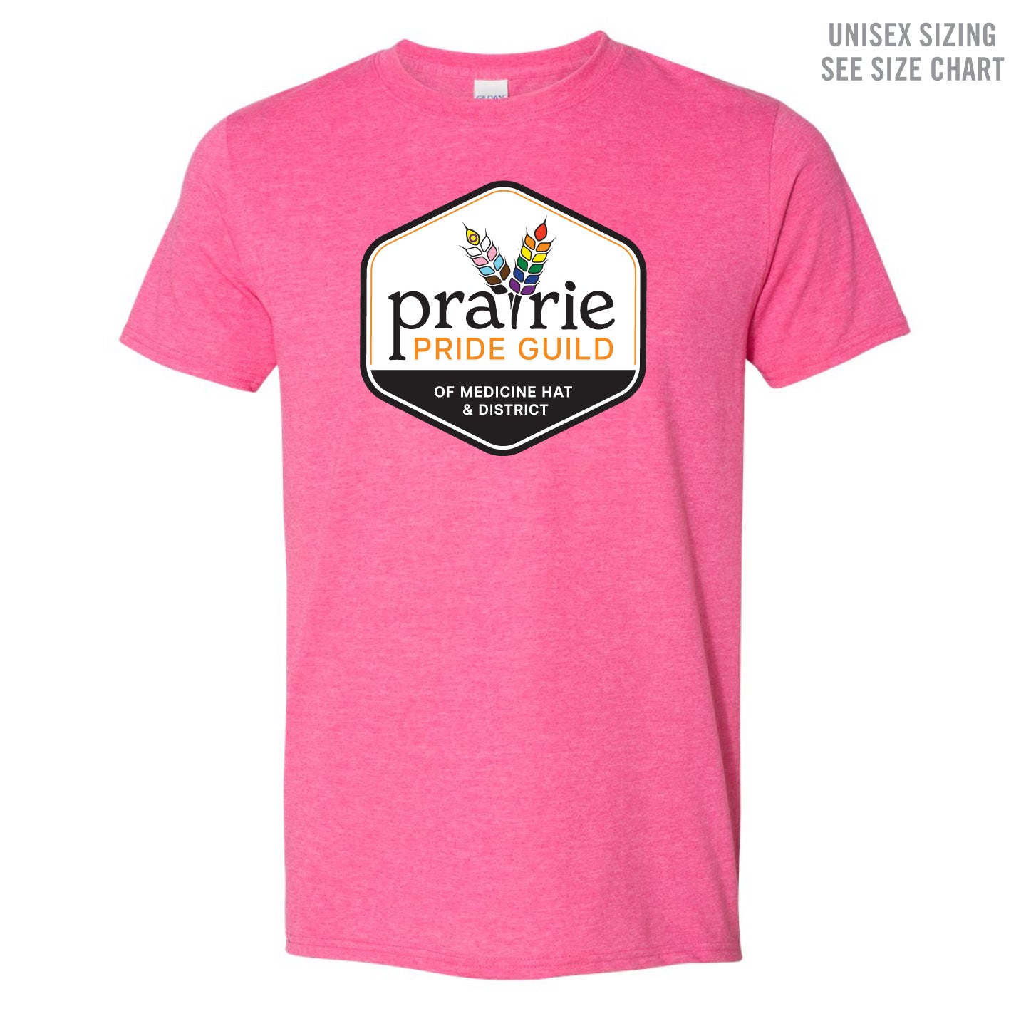 Prairie Pride Guild Full Logo Unisex T-Shirt (PPGT005-64000)