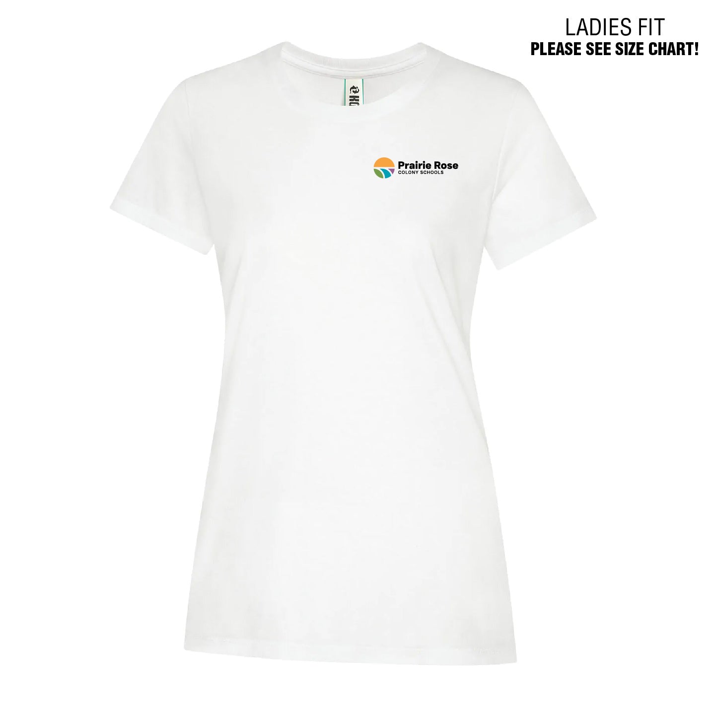 Prairie Rose Colony School Ladies T-Shirt (PRCST002-KOI8060L)