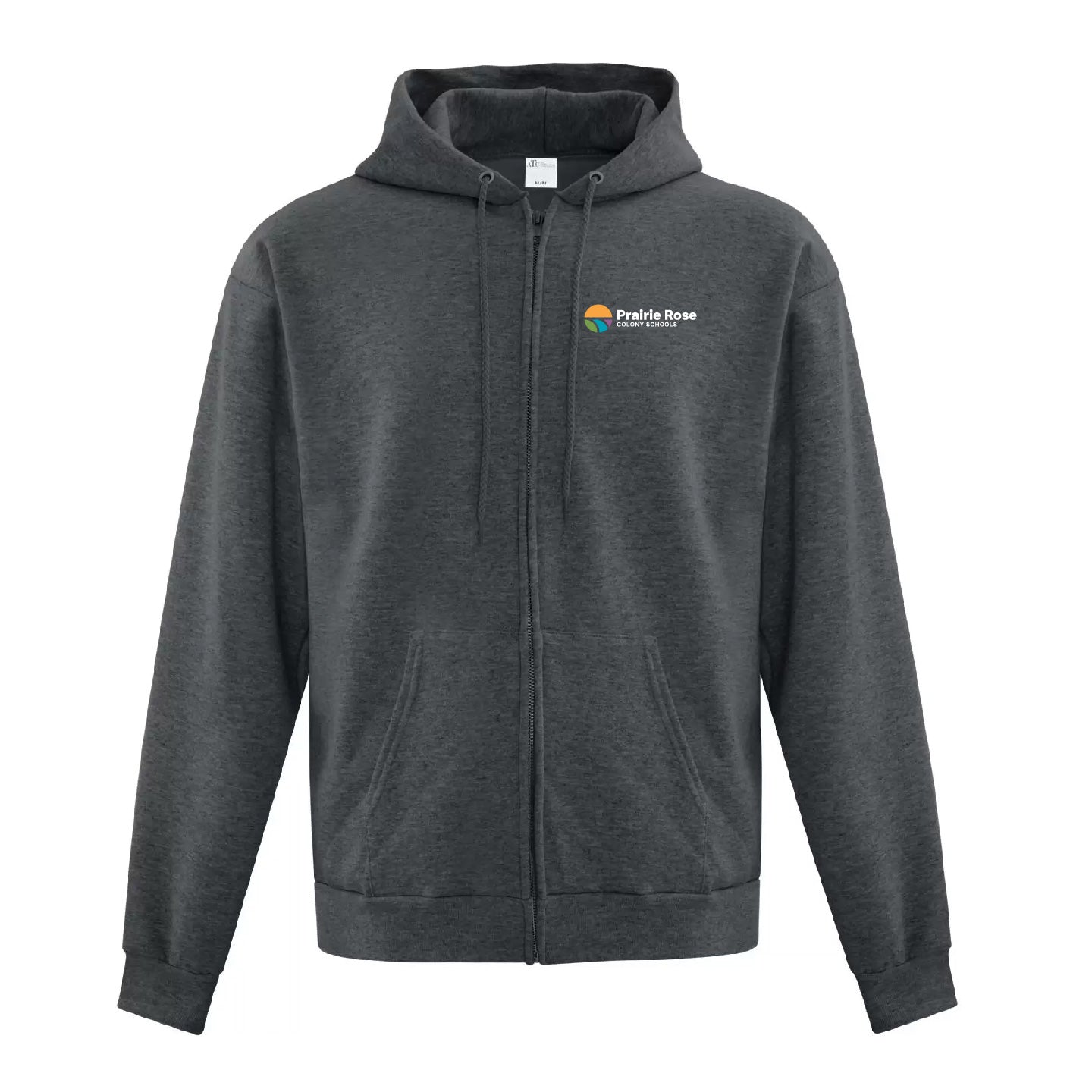 Prairie Rose Colony Schools Unisex Zip-Up Hoodie (PRCST001-F2600)