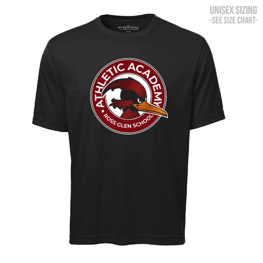 Ross Glen Athletic Academy ADULT Performance T-Shirt (RGST001-S350)
