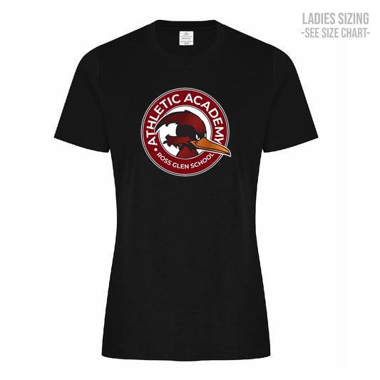 Ross Glen Athletic Academy LADIES T-Shirt (RGST002-ATC2000L)