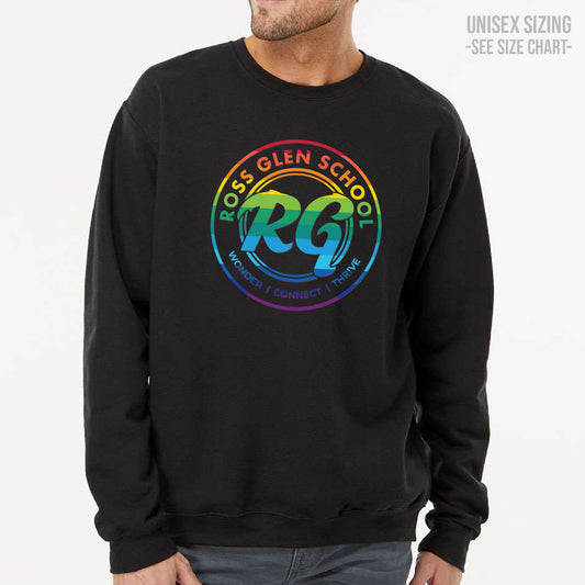 Ross Glen Pride Crest ADULT Crewneck (RGST004-F2400)
