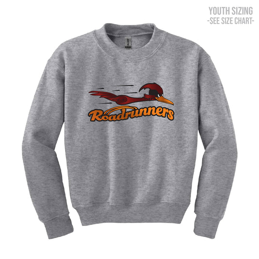 Ross Glen Roadrunners YOUTH Crewneck Sweatshirt (RGST009-18000B)