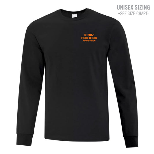 Ridin' For Kids Unisex Longsleeve T-Shirt (RFKT002PC-ATC1015)