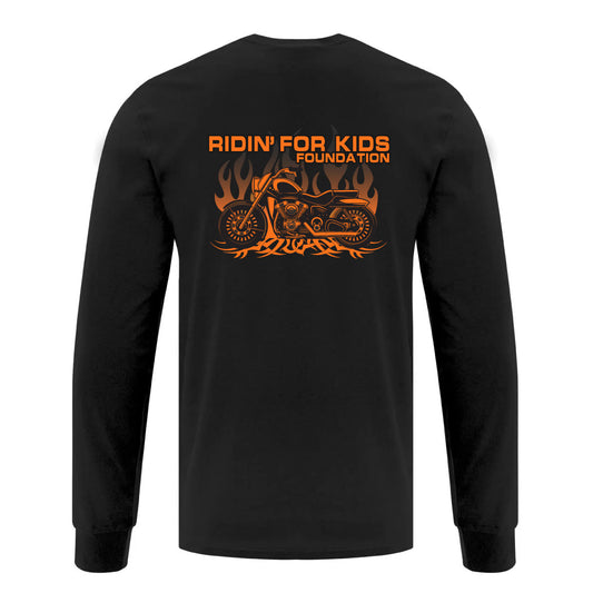 Ridin' For Kids Unisex Longsleeve T-Shirt (RFKT002PC-ATC1015)