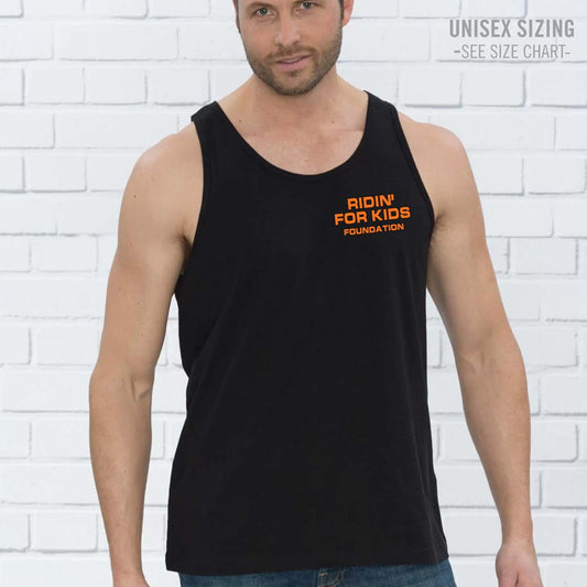 Ridin' For Kids Unisex Ringspun Tank (RFKT002PC-ATC8004)