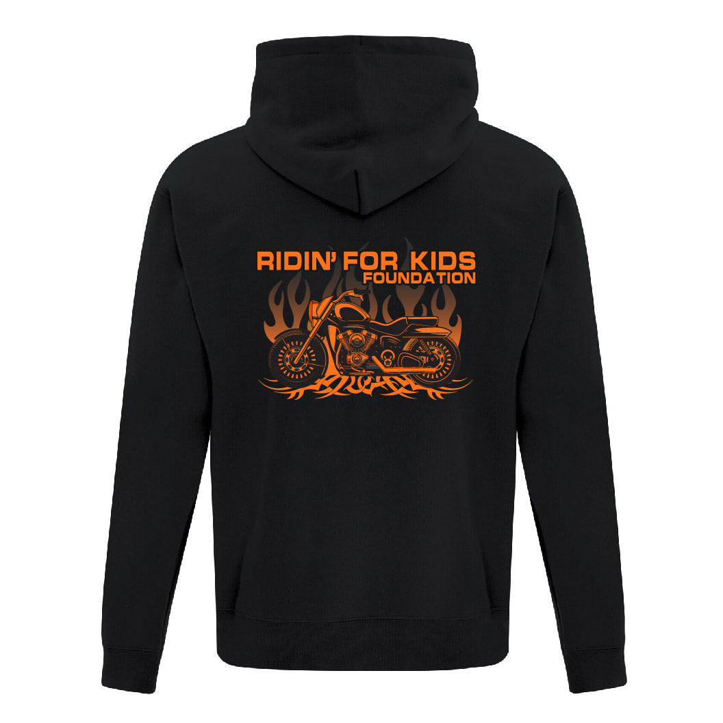 Ridin' For Kids - Adult Unisex Zip Hoodie  (RFKT-002PC-F2600)