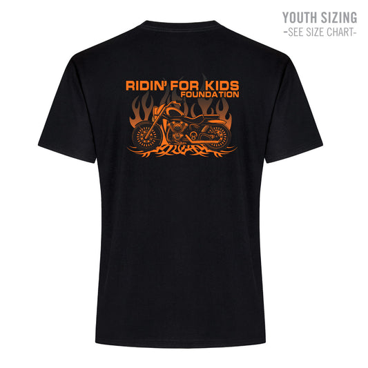 Ridin' For Kids - YOUTH T-Shirt (RFKT002PCSM-ATC2000Y)