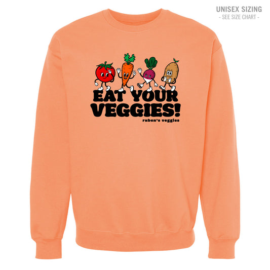 Ruben's Veggies Cartoony Crewneck Sweatshirt (RVT009-3340)