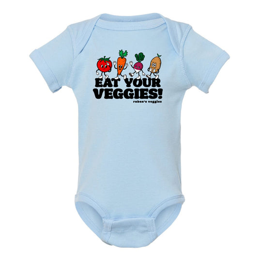 Ruben's Veggies Cartoony Infant Onesie (RVT011-4424)