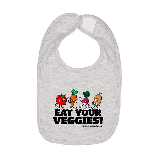 Ruben's Veggies Cartoony Infant Bib (RVT011-1005)