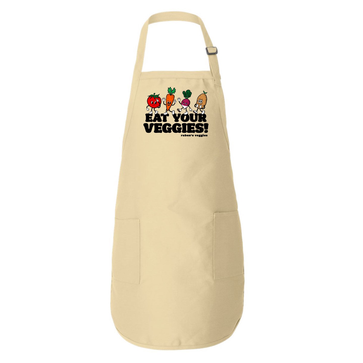 Ruben's Veggies Cartoony Apron (RVT010-Q4350)