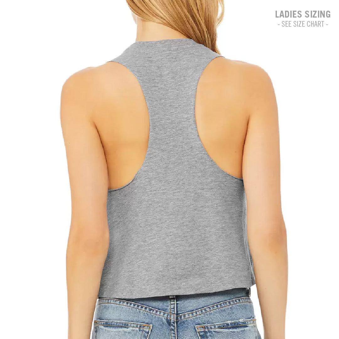 Ruben's Veggies Local Grower Ladies Cropped Racerback Tank (RVT005-6682)