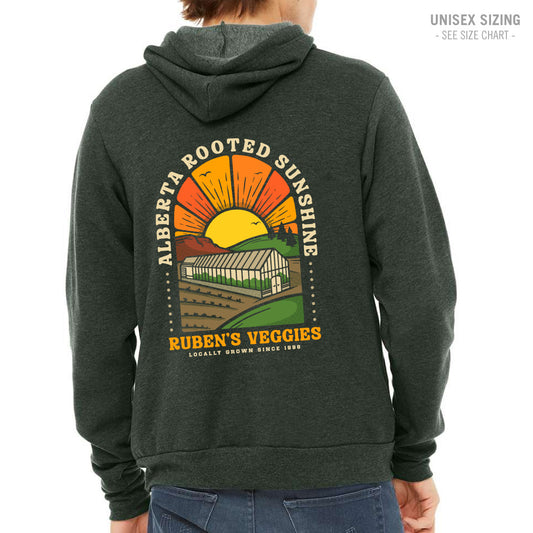 Ruben's Veggies Sunshine Premium Unisex Hoodie (RVT001/002-3719)