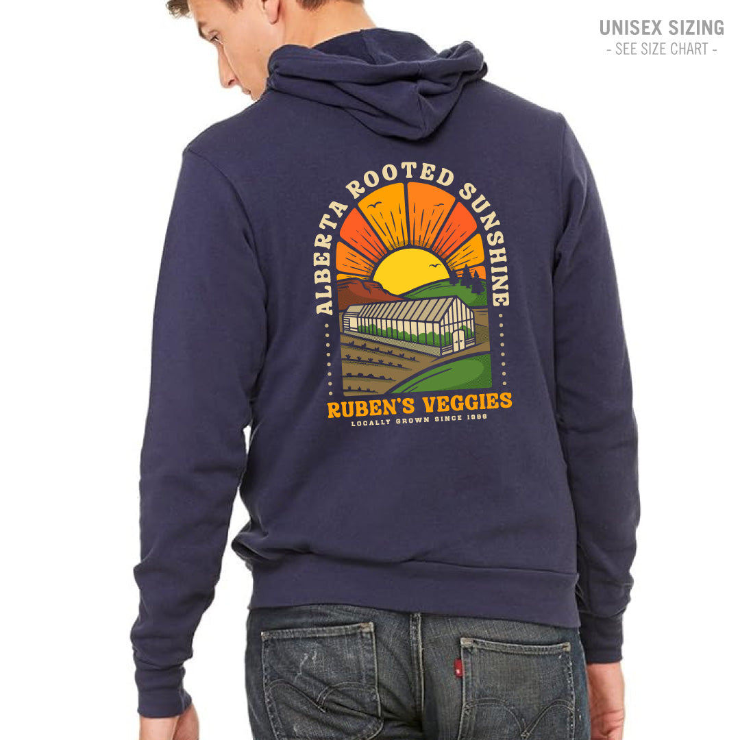 Ruben's Veggies Sunshine Premium Unisex Hoodie (RVT001/002-3719)