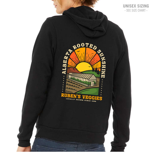 Ruben's Veggies Sunshine Unisex Hoodie (RVT001/002-996MR)