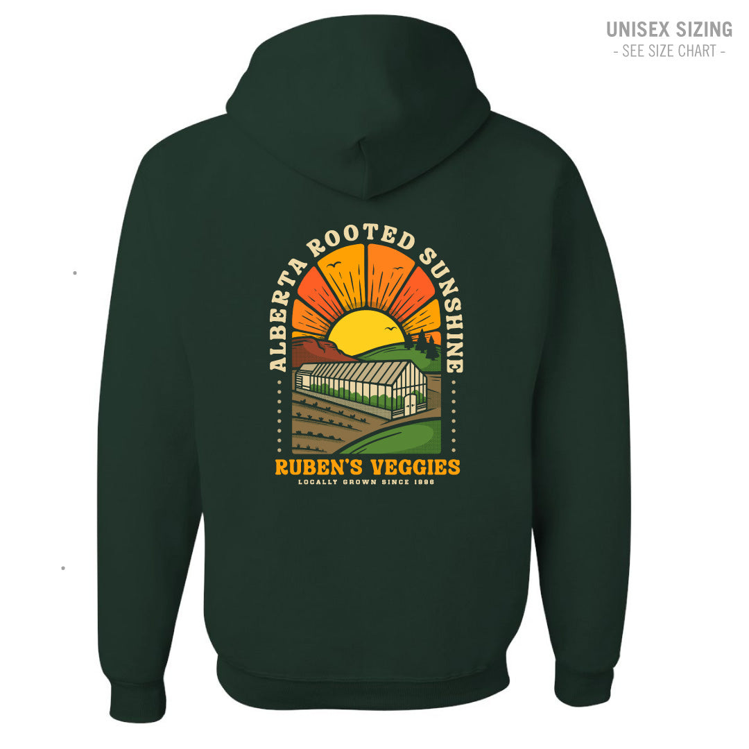 Ruben's Veggies Sunshine Unisex Hoodie (RVT001/002-996MR)