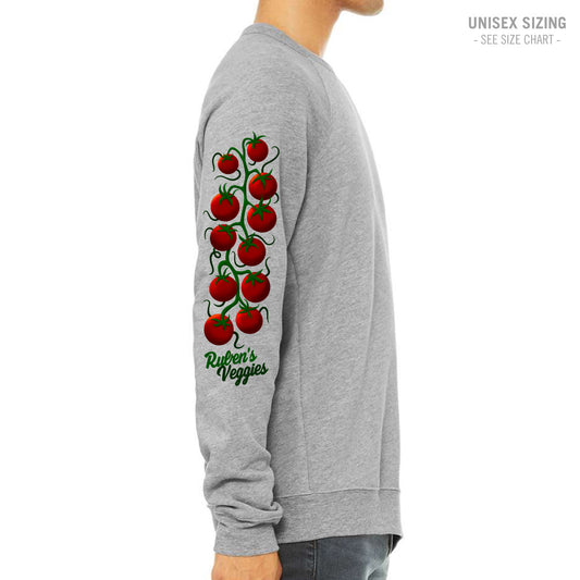 Ruben's Veggies Cherry Tomato Premium Unisex Crewneck Sweatshirt (RVT004-3901)