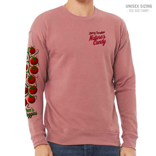 Ruben's Veggies Cherry Tomato Premium Unisex Crewneck Sweatshirt (RVT004-3901)