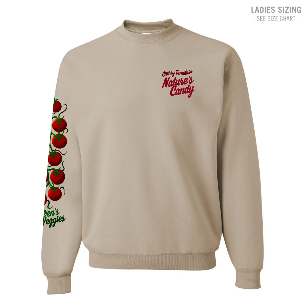 Ruben's Veggies Cherry Tomato Unisex Crewneck Sweatshirt (RVT004-562MR)