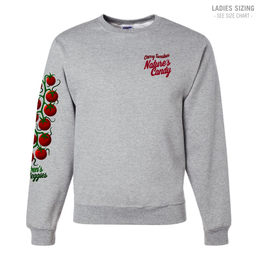 Ruben's Veggies Cherry Tomato Unisex Crewneck Sweatshirt (RVT004-562MR)