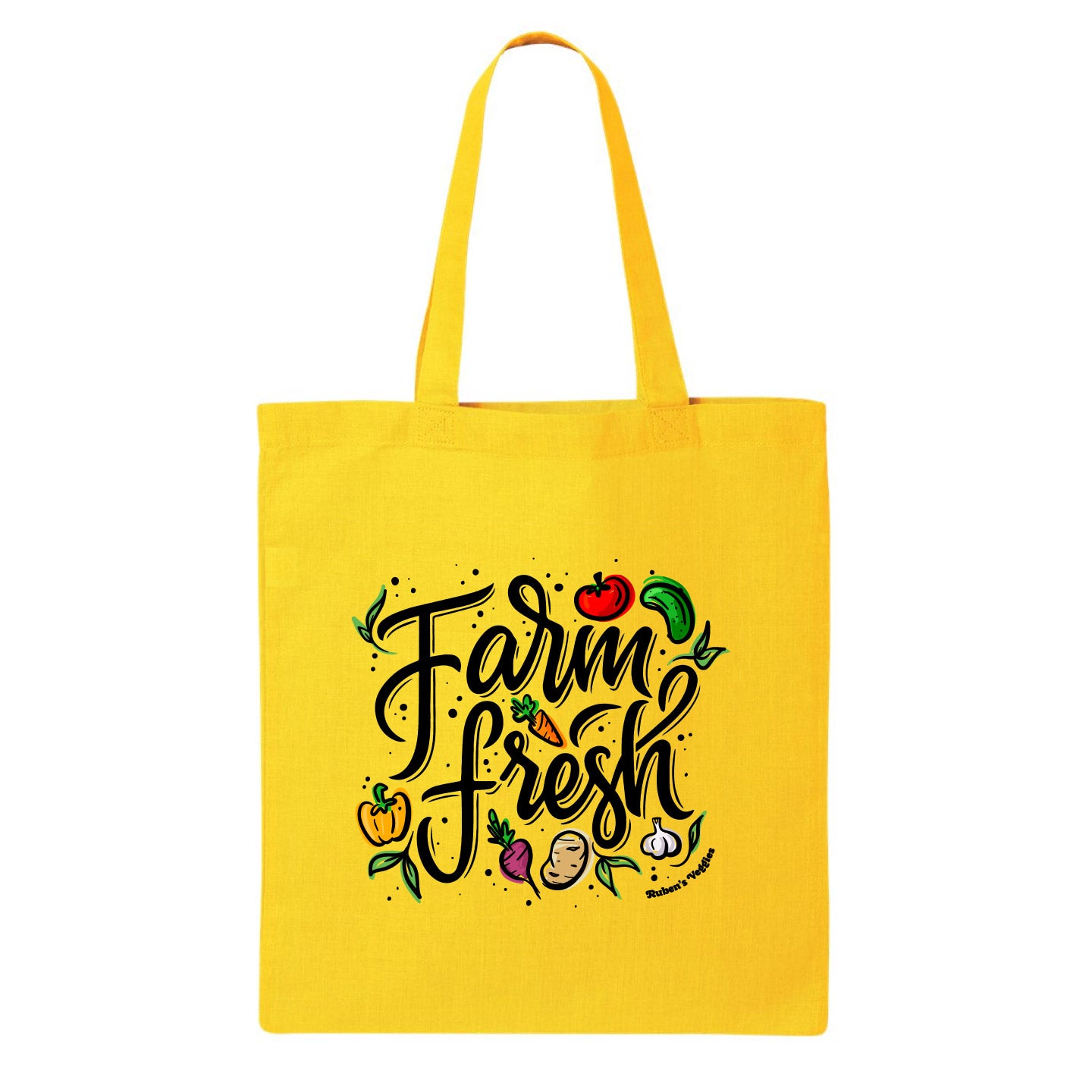 Ruben's Veggies Farm Fresh Tote Bag (RVT014-QTB)