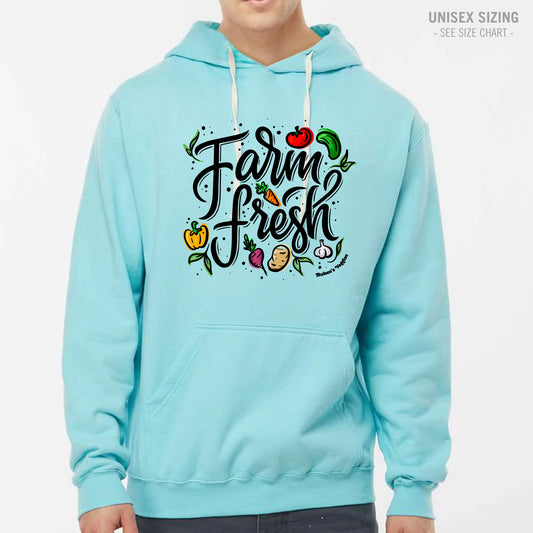 Ruben's Veggies Farm Fresh Unisex Hoodie (RVT014-3320)