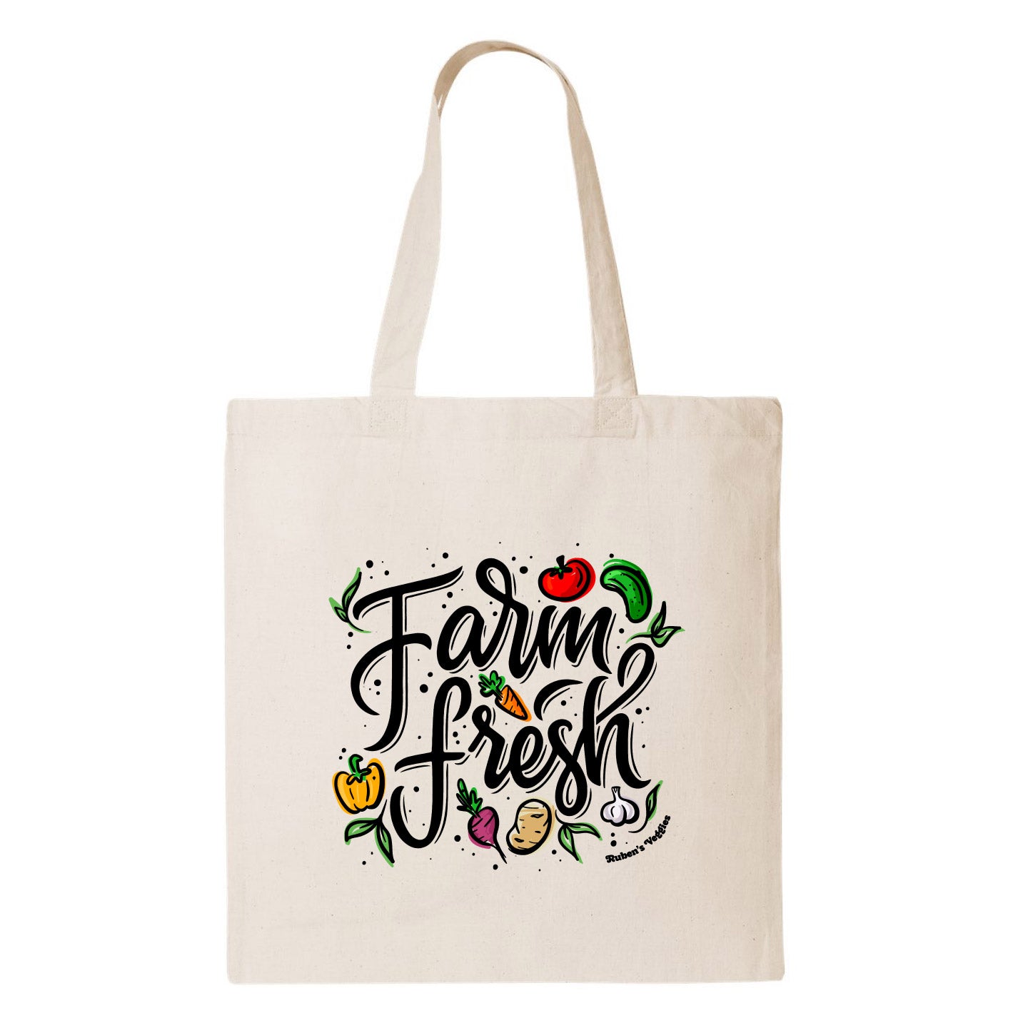 Ruben's Veggies Farm Fresh Tote Bag (RVT014-QTB)